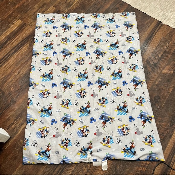 Mickey Mouse Comforter Toddler Size Goofy Donald Disney - Picture 2 of 4